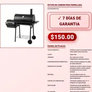 Asador de Carbon con Termometro Dual y Chimenea de Escape VPT-0189 - Img 57974912