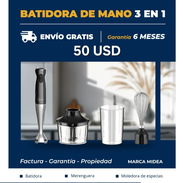 Batidora de mano 3 en 1 Midea - Img 52171913