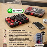Kit de Destornilladores de Precisión – 78 Piezas - Img 55907842