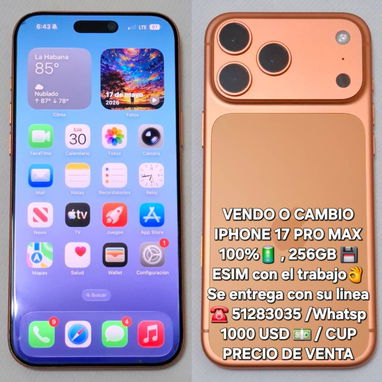 Vendo o Cambio , IPHONE, SAMSUNG, VIVO X300 ULTRA , y mas dentro 51283035 - Img 123813861