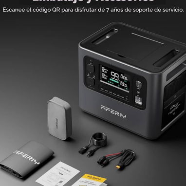🔋 Estación de Energía Portátil AFERIY P210 – 2400W / 2048Wh - 4/4