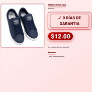 Tenis Azul Fashion No.41 Talla 41 Tenis Fashion No.41 Azul Tenis Azul No.41 Fashion Talla 41 VPT-0015 - Img 57967947