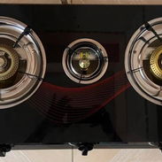 Fogon de gas de 3 quemadores de vitroceramica - Img 57503685