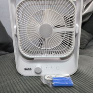 Ventilador recargable marca Saco - Img 57788376