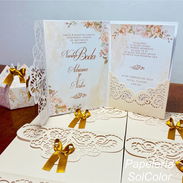 Preciosas Invitaciones para bodas, 15 años, libros de firmas y mass!!!. - Img 43281019