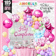 Globos, decoraciones para cumpleaños - Img 55444899