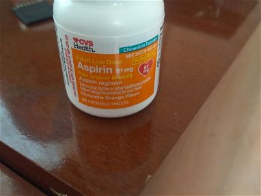 Vendo aspirina frasco de 36 tab81mg,importadas 600 pesos - Img main-image-45853155