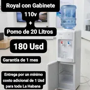 Dispensador de Agua Caliente y Fría Royal con Gabinete 110v + Pomo de 20 Lt, Garantía de 1 mes, Entrega 1 Usd - Img 53132508
