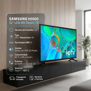 Smart TV Samsung 32" H5000 HD Tizen | $250 USD | Envío Incluido | Factura y Garantía | HDR y TDT - Img 57751893