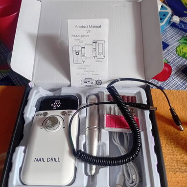 💅 Máquina de Uñas Profesional Inalámbrica – 45,000 RPM - Img 122077518