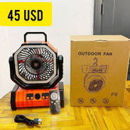Ventiladores recargables F6 . 20000mAh. Duran encendidos desde 12 hasta 58 horas continuas. Vedado 📍.50 USD - Img 56836221