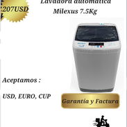 lavadora automática Milexus 7.5 kg. estamos en san Miguel tenemos mensajería - Img 55251388