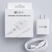Cargador Tipo C de 12w espiga + cable carga eficiente a 3500 mn - Img 57792839