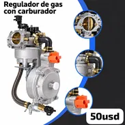 Regulador de gas con carburador para plantas eléctricas - Img 57633934