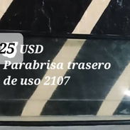 Parabrisa trasero con junta de lada 2107 - Img 55284675