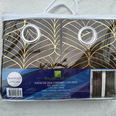 🔹 Juego de 2 Cortinas Blackout 🪟 💰 Precio: 30 USD - 4/10