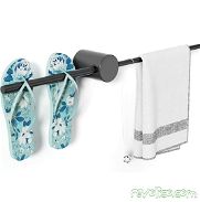 Toallero de baño para toallero de baño de 20 pulgadas, juego de toallero de mano de baño resistente, estante de toalla S - Img 45643329