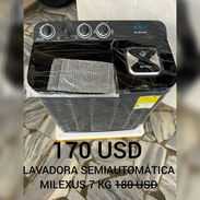 Lavadora semiautomática milexus 7 kg - Img 55722526