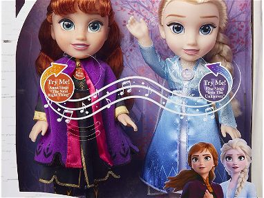 Frozen 2 Muñecas Anna y Elsa , es el Juego de Hermanas Cantantes, Las Muñecas cantan y hablan en Ingles - Img 35291557