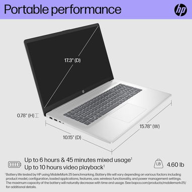 💻 Laptop HP 17-cn3399nr – Intel Core 5-120U / 16GB DDR4 / 512GB SSD 💻 - Img 108348762