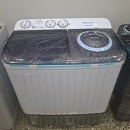 *Lavadora Semiautomática Milexus de 9 kg ⚪️*   *200* 💵 con 🚘 incluído  Medidas: 79x47x94cm Color blanco ⚪️ - Img 55529841