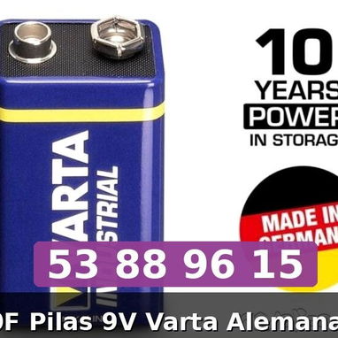 Pilas 9V Varta - 2/3
