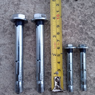 Expansiones Metálicas M6x60 mm, M10x80 mm, M10x100 mm Expansiones tipo Esparrago de Acero Inoxidable - Img 115952709