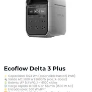Ecoflow delta 3+,delta 2, delta 3,delta 3 cla 0km garantia x escrito somos tienda # 1 la habana. Otros modelos al whatsa - Img 52777032