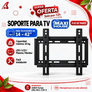 Soporte de TV*  📐*14" – 42" - Img 58373446