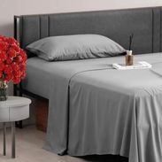 Juego sábanas dobles, Twin Bed, encimera (2.44 x 1.68 m ), 1 ajustable (1.m x 1.9 y 1 funda de almohada (0.50 x 0.76 m)( - Img 54020416