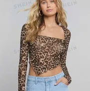 Blusa leopardo talla s - Img 50490983