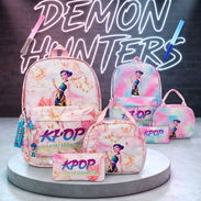 Juego de 3 piezas de mochilas K pop - Img 56382429