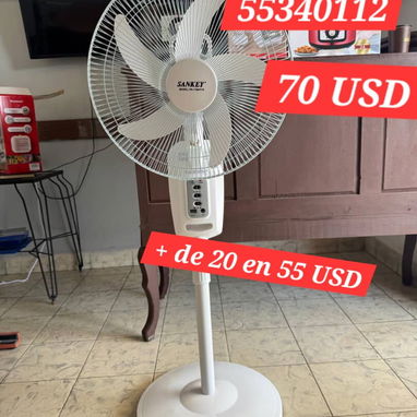 ‼️ACEPTO PAGO POR TRANSFERENCIA *Ventilador recargable marca SANKEY* *VENTA POR UNIDAD Y POR CANTIDAD* - Img 124065964