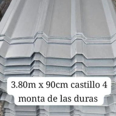 Tejas galvanizadas 0 x 3.85 - 2/3