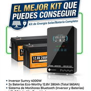 Kit Sumry + 7kwh en baterías ecoworthy UNA BESTIALIDAD - Img 57074835