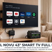 _TV SMARTV ALL NOVU 43 PULGADAS FULL HD - $310 USD_ ✅ Marca ALL NOVU ✅ Tamaño: 43 pulgadas ✅ Resolución: Full HD ✅ - Img 57028103
