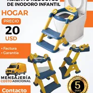 Escalera con asiento Reductos de inodoro infantil Hogar - Img 55786757