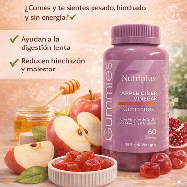 🔥 ¡Quema Grasa y Desintoxica con Gomitas de Vinagre Farmasi! 🍏 ¡Sabor Delicioso, Resultados Reales! ✨ - Img 116563237