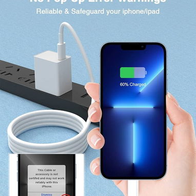 CABLE DE USB-C a CONECTOR LIGHTNING - Img 109687469