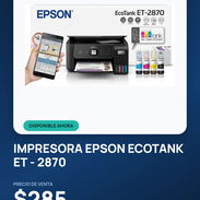 Impresora Epson Ecotank ET 2870 - Img 57280475