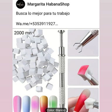 Productos para uñas, Esterilizador, difuminador de efectos, Mimi lámparas, molde de silicona, fresas para manicura rusa - 2/5