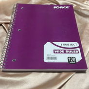 Libreta Espiral de 120 Hojas Morada(TC) - Img 56368814