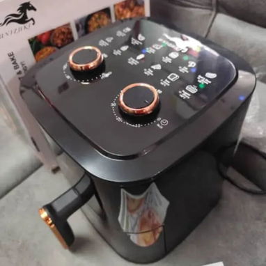 Freidora de Aire Unizuki Capacidad 4 litros potencia 1200 W. precio $85 USD Transporte Incluido Factura y garantía - 4/5