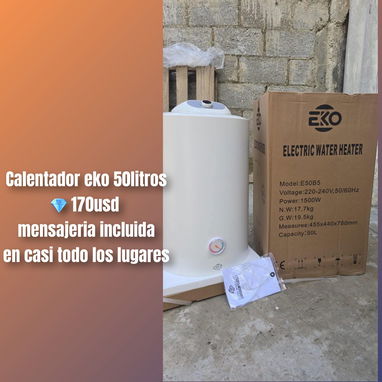Calentador de gas y eléctricos - Img 122593820