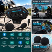 A🛍️ Audífono con micrófono para casco integral . - Img 57984970