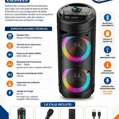 🌀BOCINAS BLUETOOTH 🌀 - 3/7