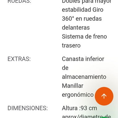 Cochecito de bebé se acuesta y tiene 3 posiciones. Cubre sol y viento. - 4/4