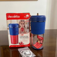 Licuadora portátil Capacidad de 300ml Vaso plástico - Img 56836430