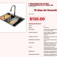 FREGADERO DE COCINA INTELIGENTE Q7 FY-6845-SS VPT#-0137 - Img 55220173