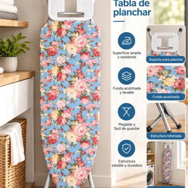 Tabla de Planchar con Soporte para Plancha - 2/2
